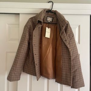 Mo:Vint herringbone coat